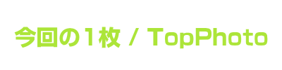 今回の1枚/TopPhoto