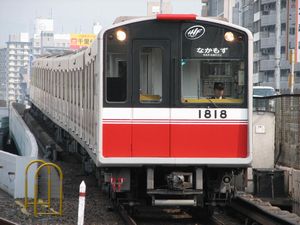 リニューアル改造後にVVVF化された第18編成