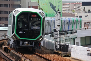 中央線における習熟運転