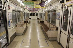 66系後期車車内