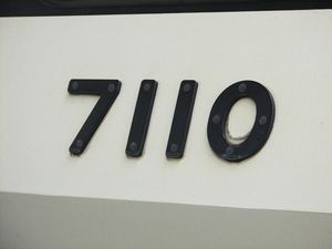 70系前期車正面車番