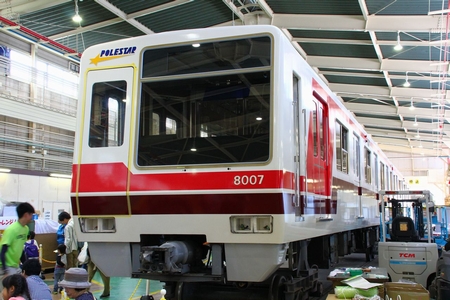 改造中の第07編成