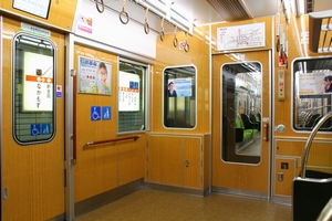 9000形車椅子スペース