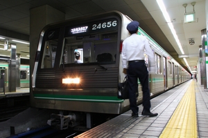 四つ橋線から転入した第56編成