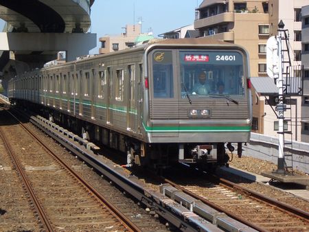 第01編成の出場試運転