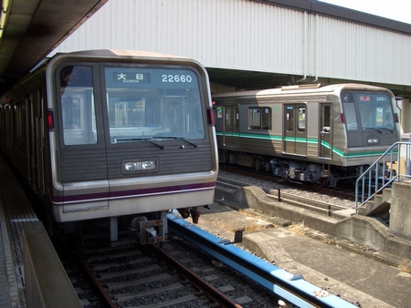 転属回送中の光景